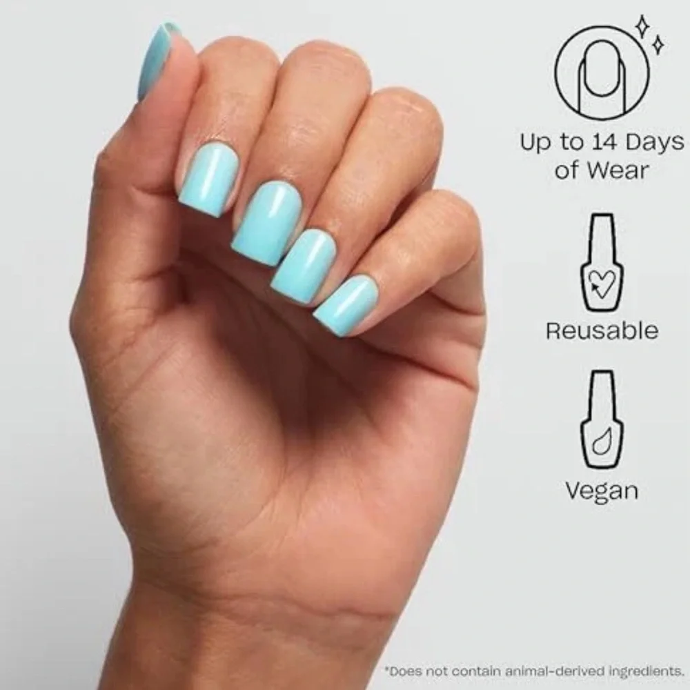 Lot of 3 Kits OPI On Point Insta Press-On Nails Suzi Without a Paddle Baby Blue